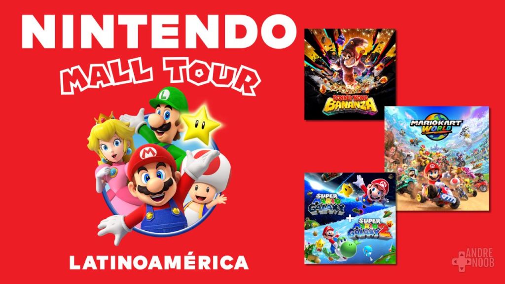 Nintendo Mall Tour tendrá varios demos en Colombia