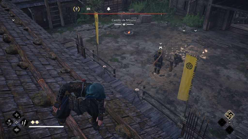 Assassin’s Creed: Shadows en Nintendo Switch 2 en modo portatil