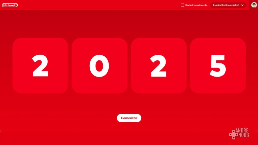 Nintendo Switch: Ya puedes ver tu recapitulación de 2025 (y de años&nbsp;anteriores)