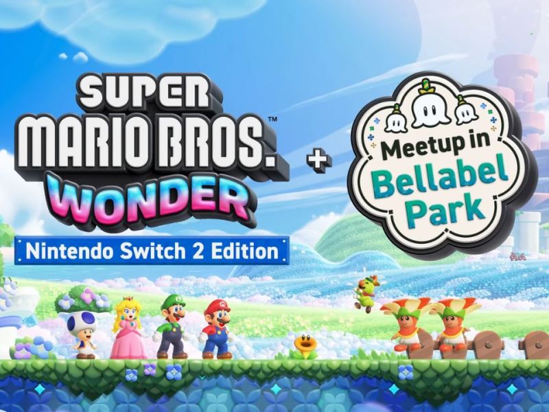 Super Mario Bros. Wonder + Meetup in Bellabel Park llegará el 26 de marzo a Nintendo Switch&nbsp;2