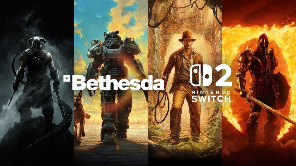 Tres juegos de Bethesda llegarán a Nintendo Switch 2 este mismo&nbsp;año