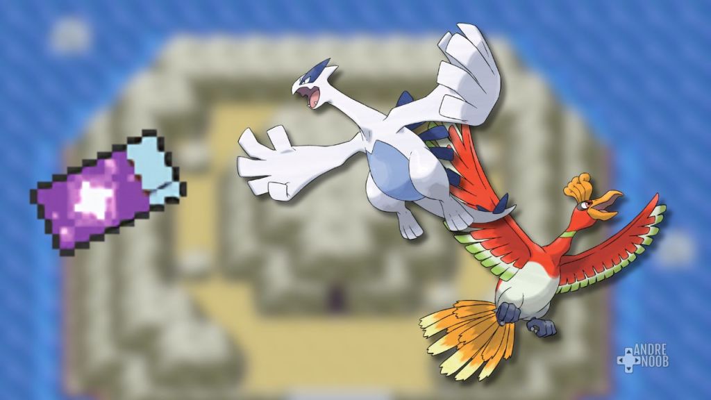 A Lugia y Ho-oh los encuentras en la isla Ombligo.