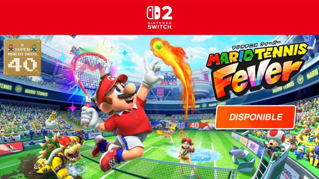Mario Tennis Fever: ya disponible en Nintendo Switch&nbsp;2