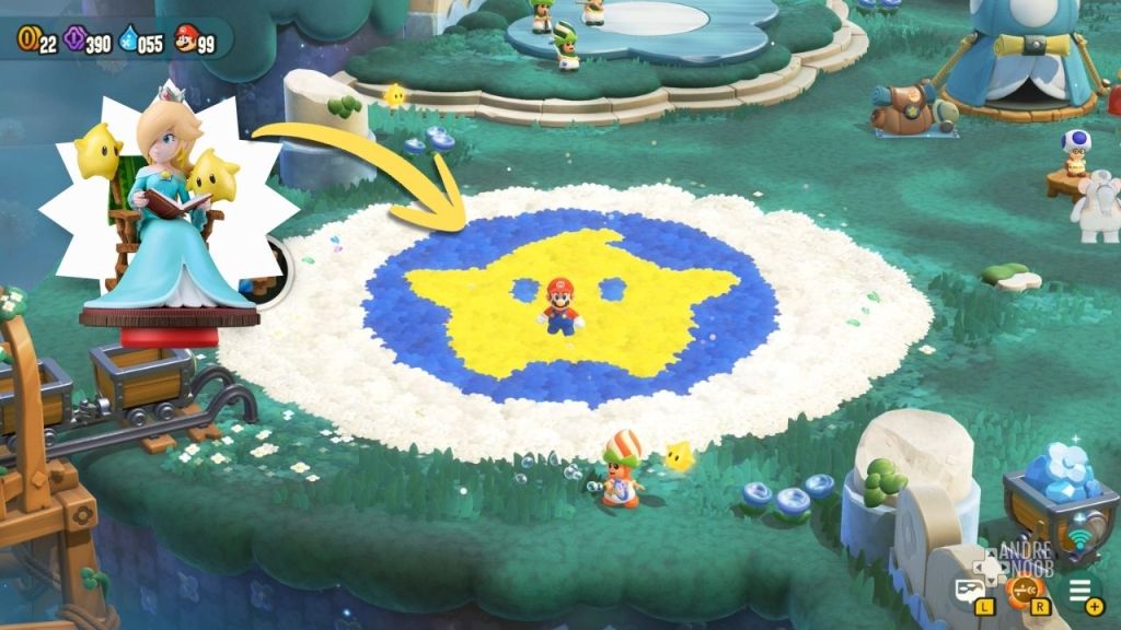 Guía Super Mario Wonder: Cómo usar Amiibo en el Parque&nbsp;Bellabel