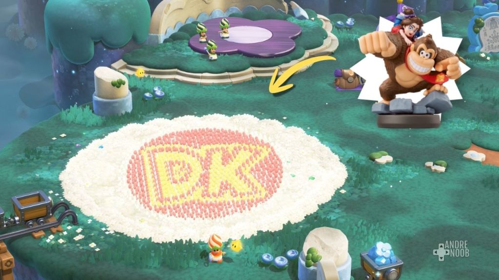 El Amiibo de Donkey Kong Bananza es compatible con el juego