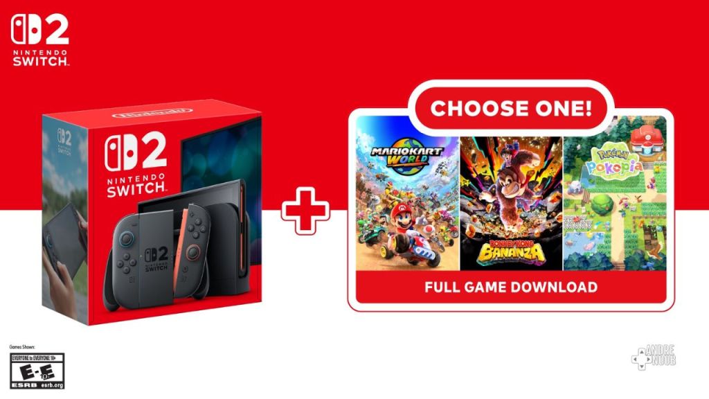 Nintendo Switch 2: Confirman Bundle con juego a elección para&nbsp;Latinoamérica