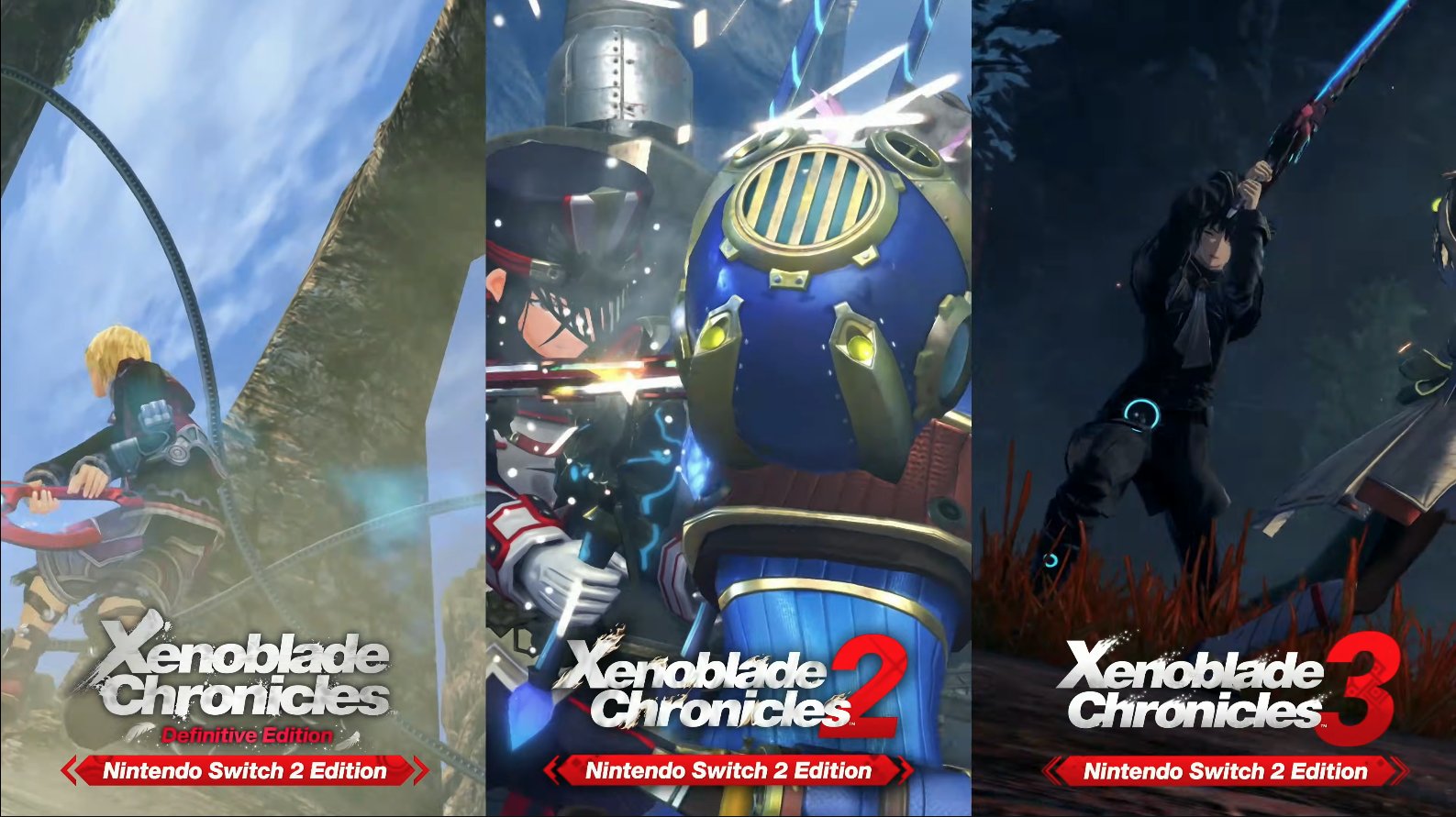 La trilogía completa de Xenoblade Chronicles llegará a Nintendo Switch 2