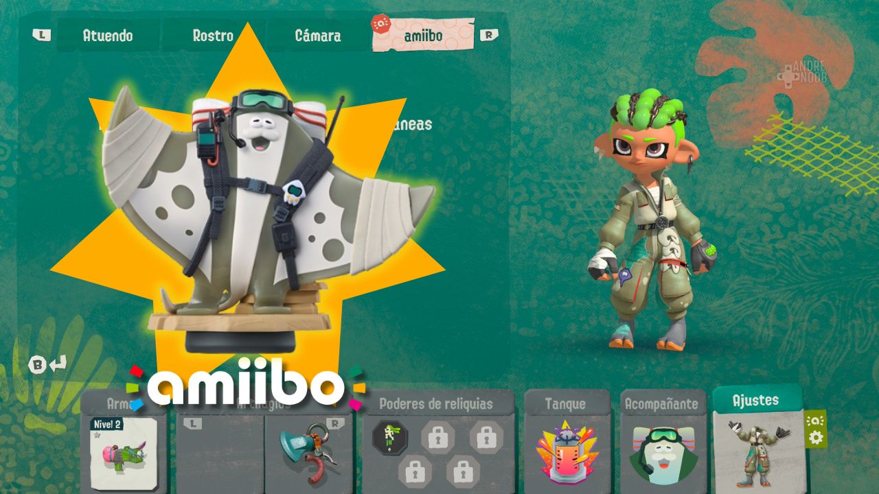 Guía de Amiibo en Splatoon Raiders: Cómo funcionan y recompensas desbloqueables