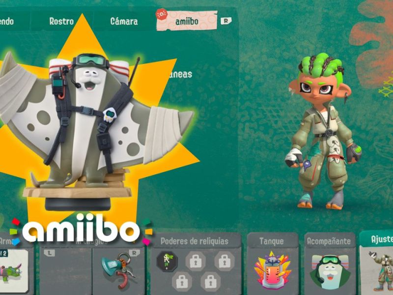 Guía de Amiibo en Splatoon Raiders: Cómo funcionan y recompensas&nbsp;desbloqueables