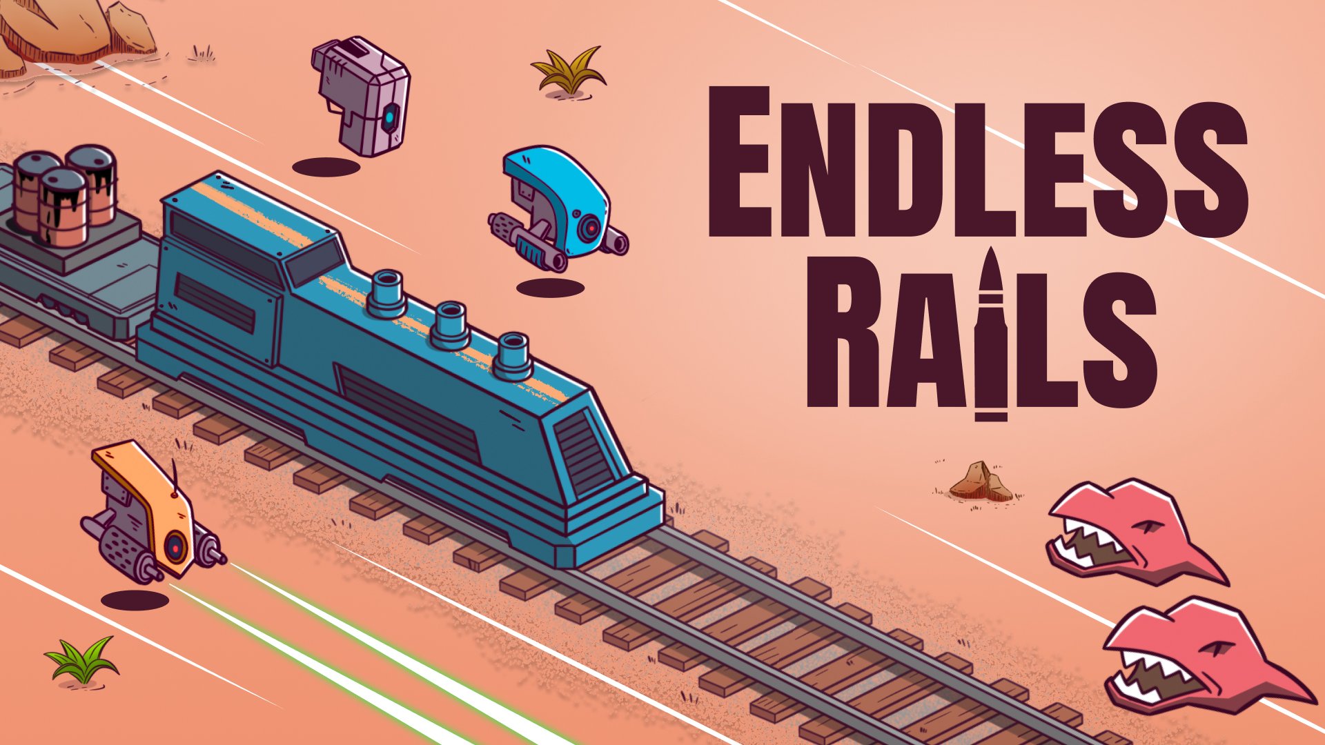 Conoce Endless Rails, un nuevo roguelite de trenes