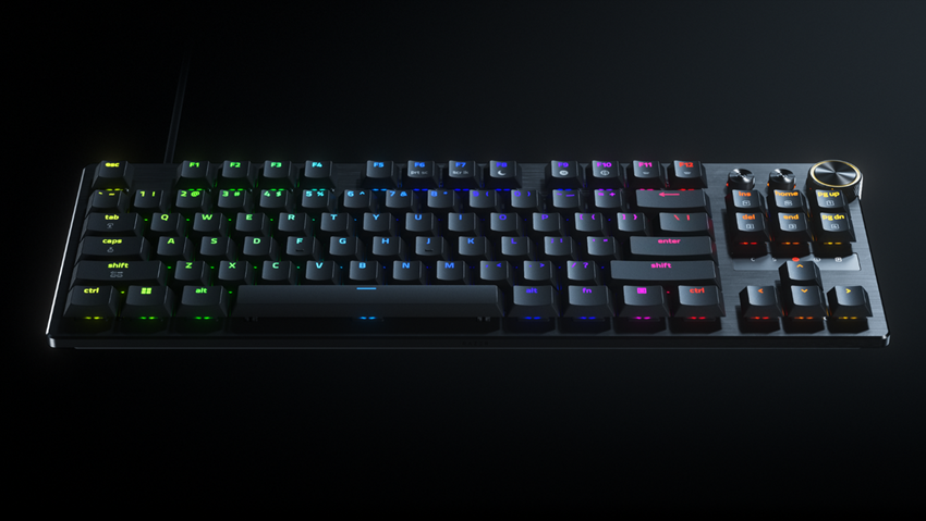 Conoce el nuevo teclado Huntsman V3 Pro Low-profile Tenkeyless 8KHz de Razer