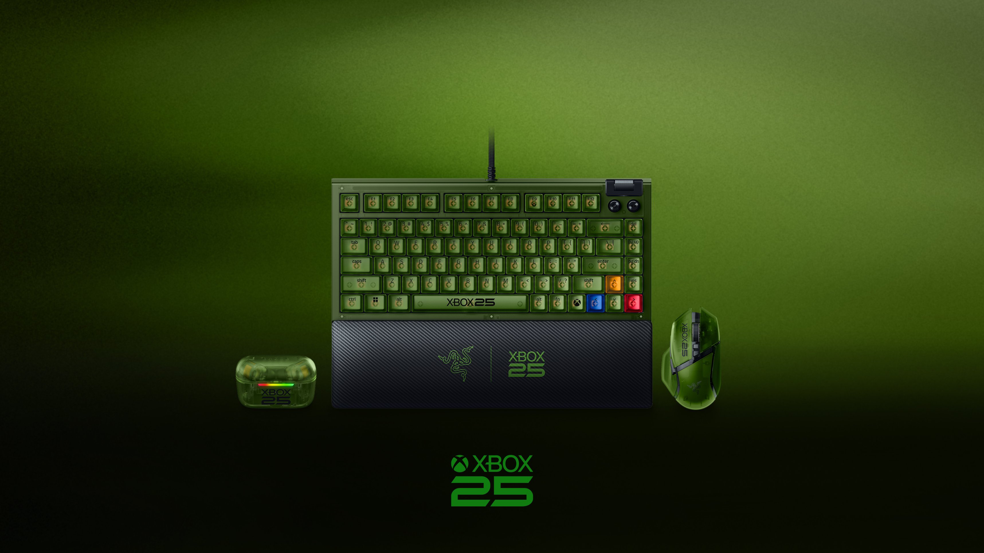 Razer celebra los 25 años de Xbox con nuevos dispositivos