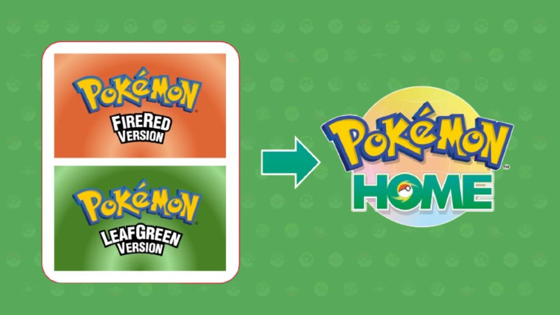 Pokémon Home pone fecha a su compatibilidad con Pokémon Rojo Fuego & Verde Hoja