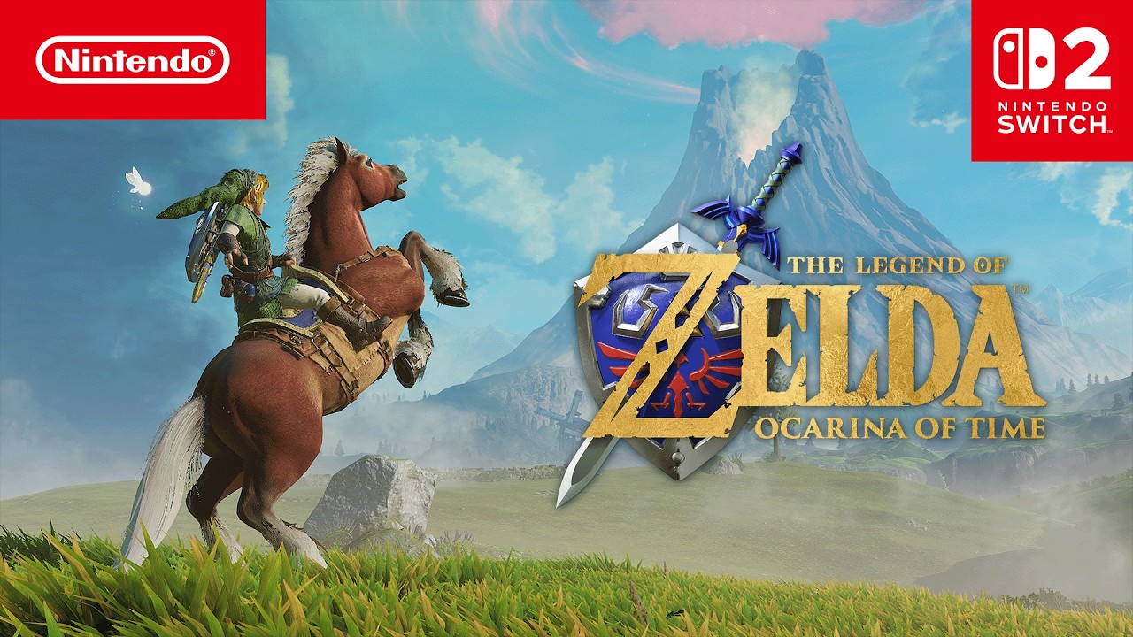 Zelda: Ocarina of Time estrena tráiler general para Nintendo Switch 2